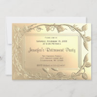 Retirement Party | Modern Elegance Invitation