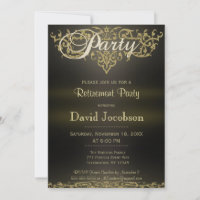 Retirement Party | Modern Elegance Invitation