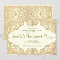 Retirement Party | Modern Elegance Invitation