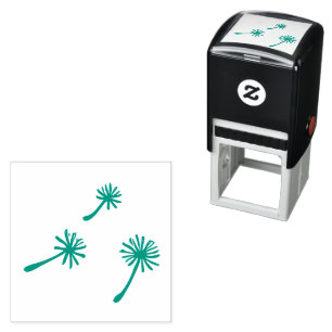 Retirement party Officiallu un-managed dandelions Self-inking Stamp