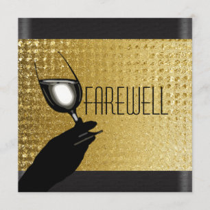 Retirement party retiring farewell CUSTOMIZE Invitation