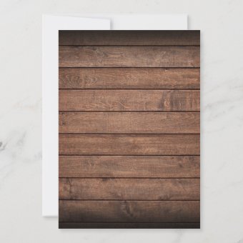 Retirement Party Rustic Wood Panels Invitation | Zazzle