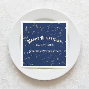 Retirement Party Stars Napkins