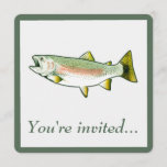 Retirement Party: Trout Invitation