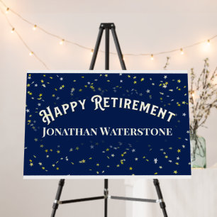Retirement Party Welcome Foam Board