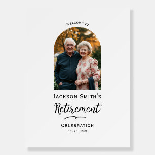 Retirement Party Welcome Sign Photo