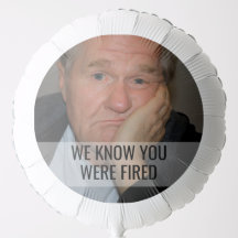 Retirement Photo Balloon
