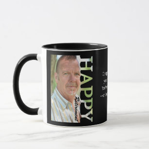 Retirement Photo Canvas Personalized Retirement Mug