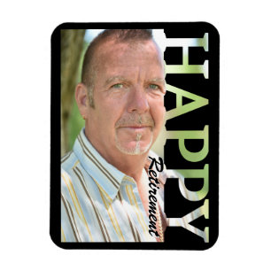 Retirement Photo Magnet Personalized Retirement