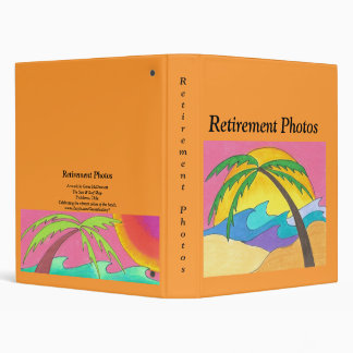 Retirement 3 Ring Binders | Zazzle