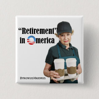 Retirement Pinback Button