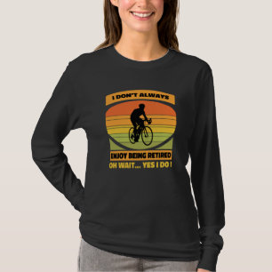Retirement Plan Bicycle Cool Bike Riding Retired M T-Shirt