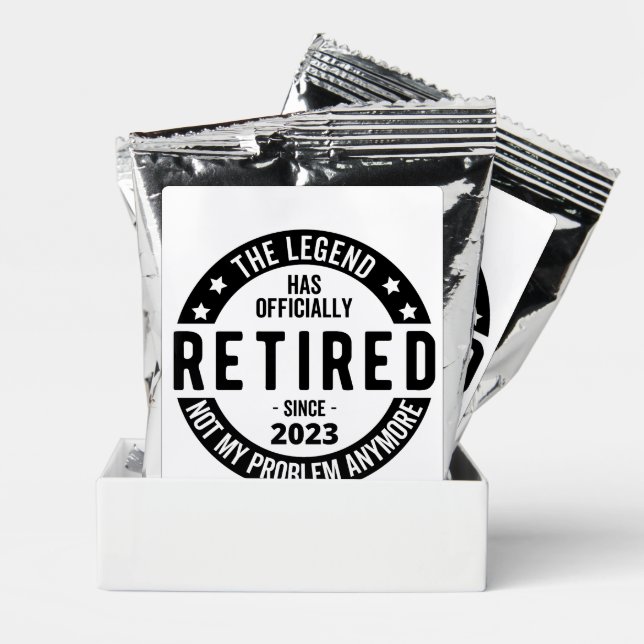 retirement plan coffee drink mix (Pair)