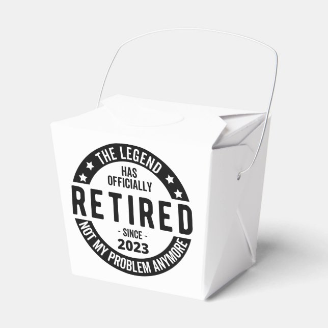 retirement plan favor boxes (Front Side)