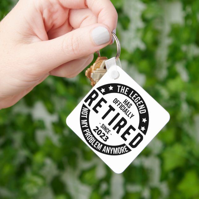 retirement plan keychain (Hand)