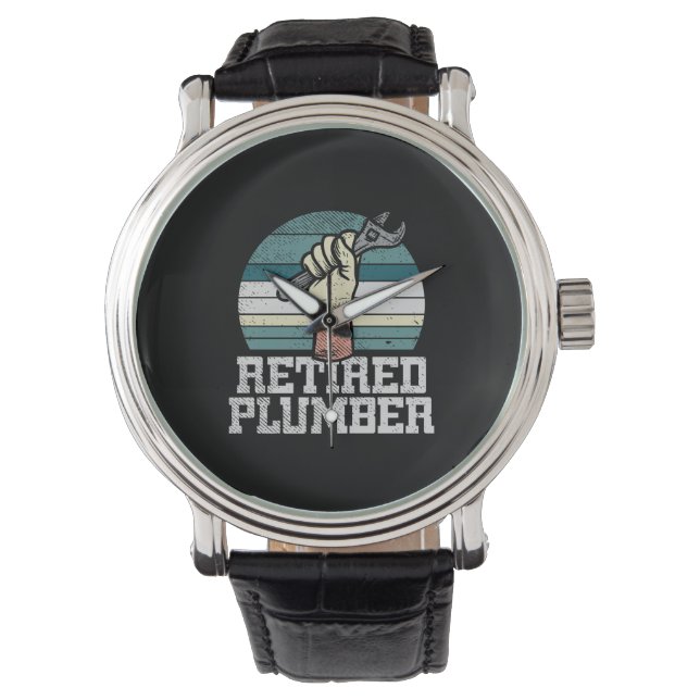 Retirement Plumber Pension Watch (Front)