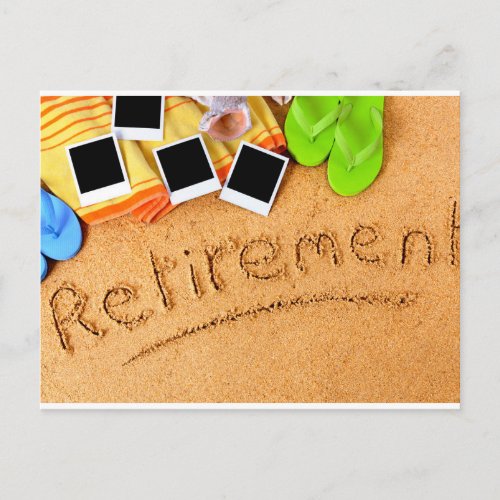 Retirement Postcard