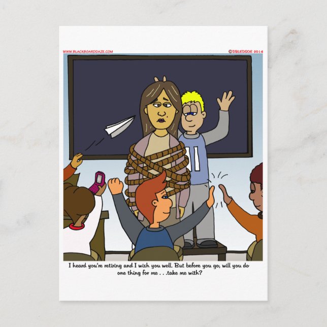 Retirement Postcard (Front)