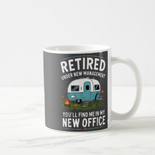 Retirement Retired Funny Camper Camp Camng Coffee Mug