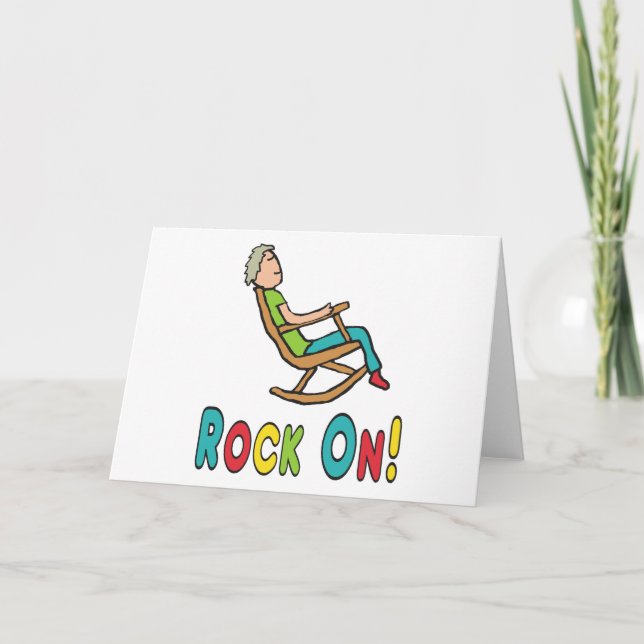 Retirement Rocking Chair Card (Front)