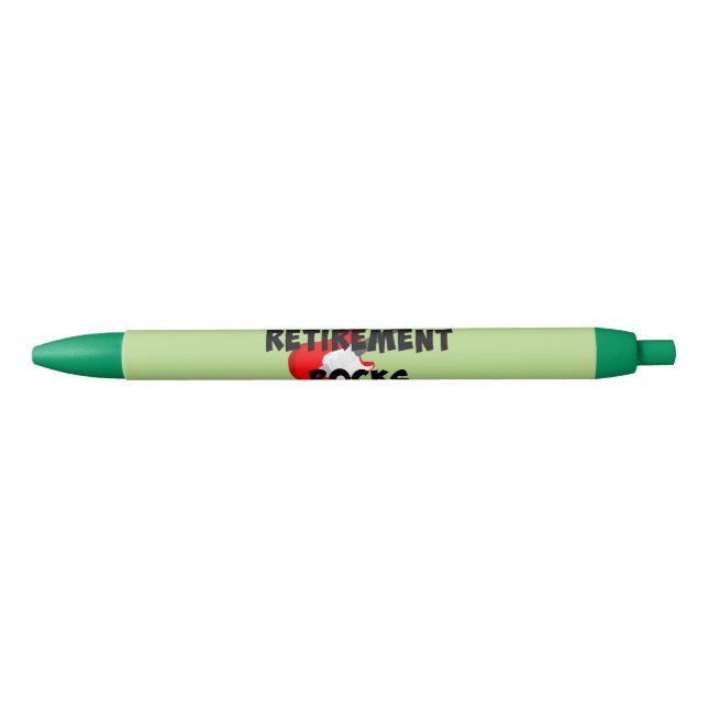 Retirement Rocks Pen (Front)