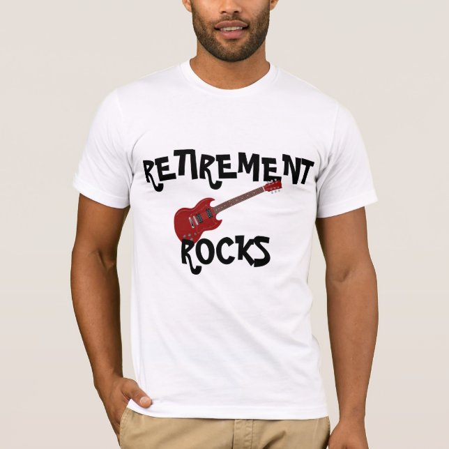 Retirement Rocks T-Shirt (Front)