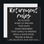 Retirement Rules Sign, Retirement Gift Sign Save The Date<br><div class="desc">Retirement Rules Sign,  Retirement Gift Sign,  Retirement Party Sign,  Retirement Sign Printable,  Retirement Sayings,  Retirement Signage,  retired, pension</div>