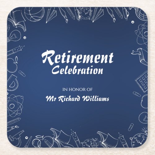Retirement School Teacher Party Celebration