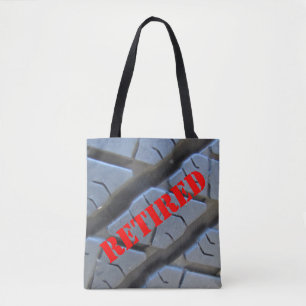Retirement Shoulder Tote Bag