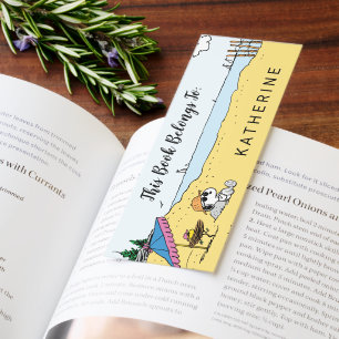 Retirement Snoopy & Woodstock on the Beach Bookmarks