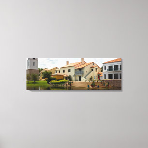 Retirement - Solivita Village Center Kissimmee FL Canvas Print