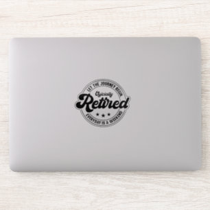 Retirement Sticker