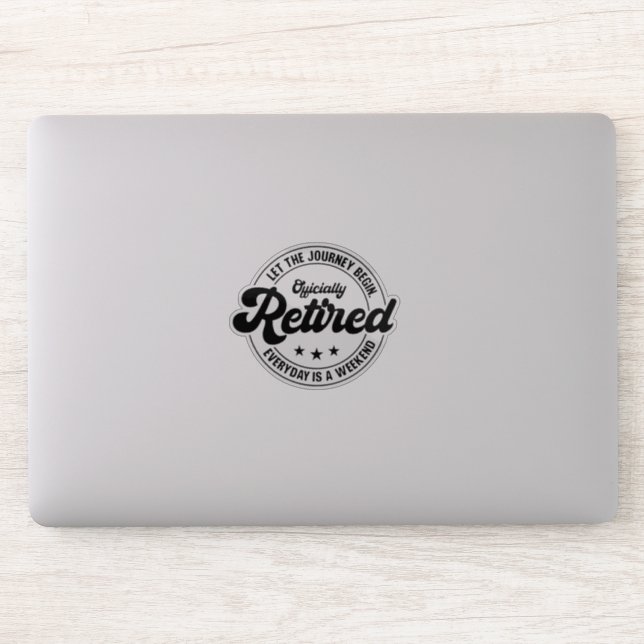 Retirement Sticker (Computer)