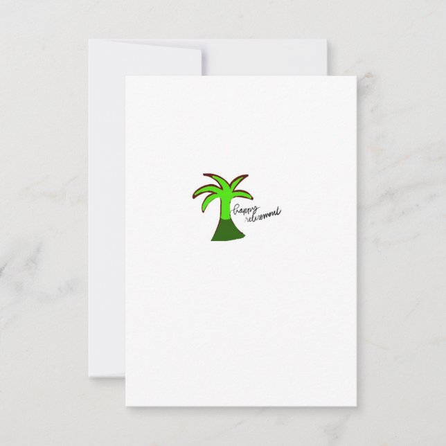 Retirement! Thank You Card (Front)