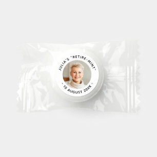 Retirement Thank You Photo Retire Mint Life Saver® Mints