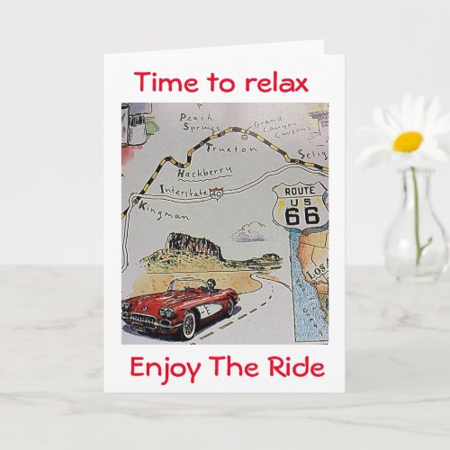 RETIREMENT TIME TO ENJOY THE RIDE CARD