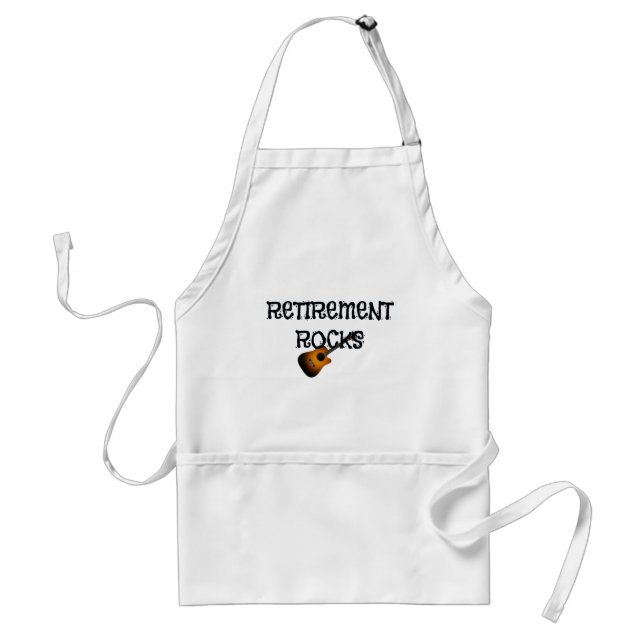 Retirement Unplugged Adult Apron (Front)