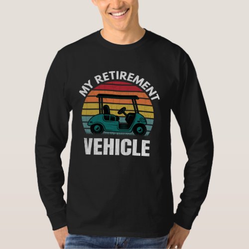Retirement Vehicle  Golf Player Golfing Golfer Gra