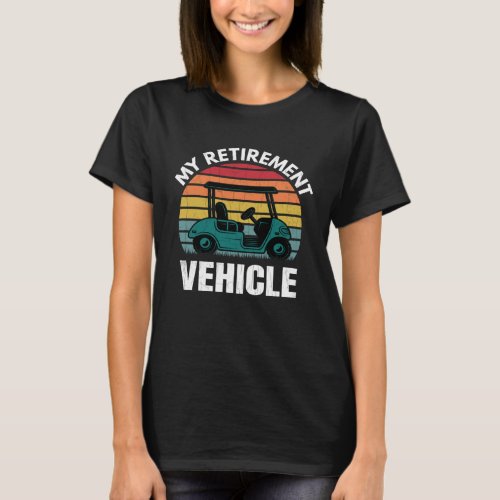 Retirement Vehicle  Golf Player Golfing Golfer Gra