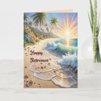 Retirement with Beach Card