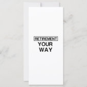 RETIREMENT YOUR WAY (Front)