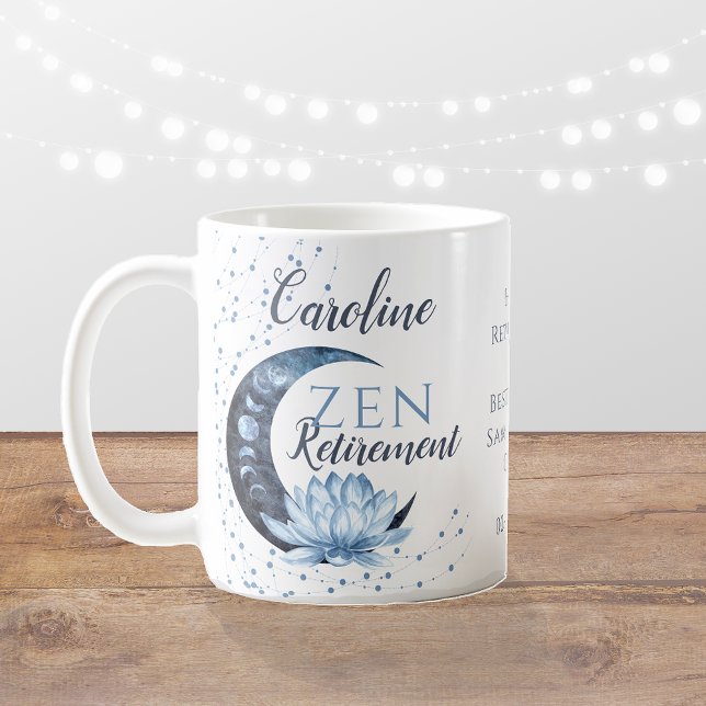 Retirement Zen Lotus Flower  Coffee Mug (Creator Uploaded)