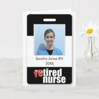 retiring nurse personalized photo retirement