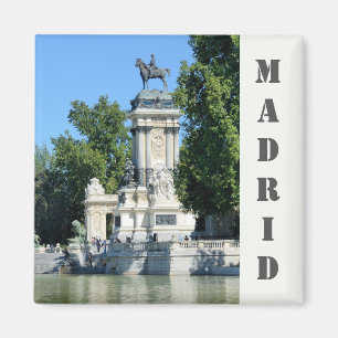 Retiro Park, Madrid, Spain Magnet
