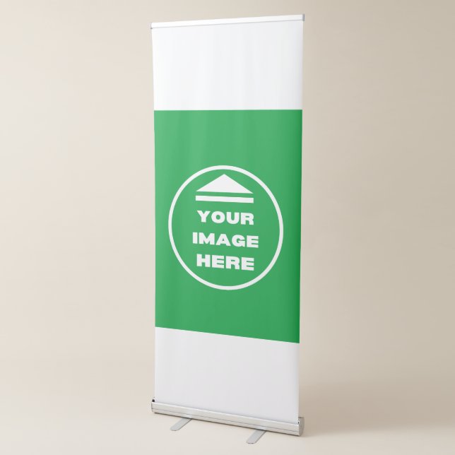 Retractable Banner  Personalized -Add Image/Text  (3/4)