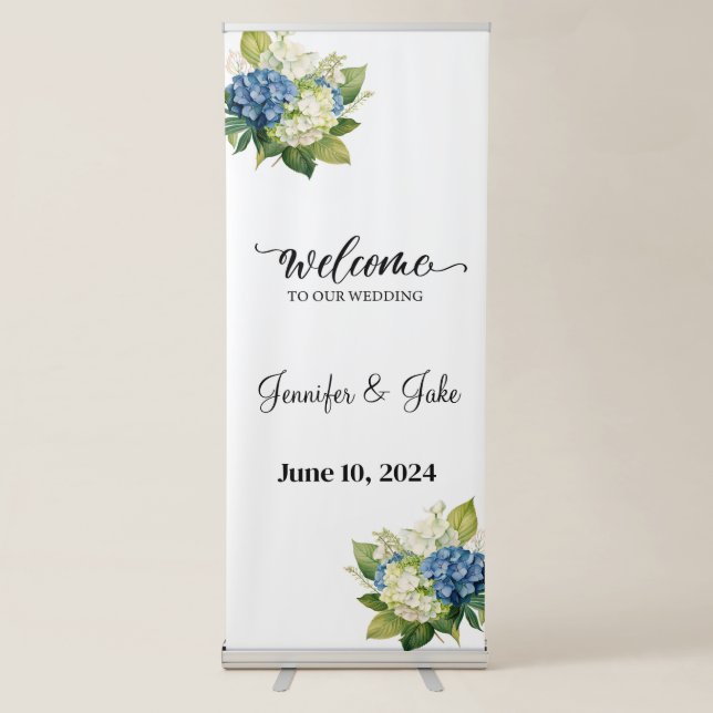 Retractable Banner Wedding (Front)