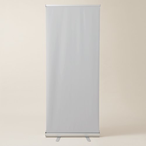 Retractable banner with adjustable height