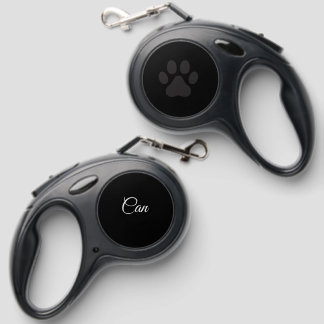 Retractable Pet Leash “Dog & Paw”