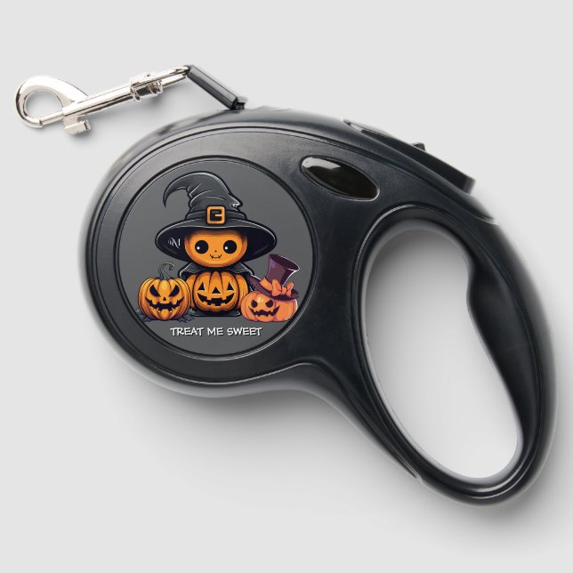 Retractable Pet Leash : HALLOWEEN Treat (Front)