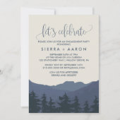 Retreat to the Mountains Let's Celebrate Invitation (Front)